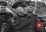 Image of Soviet Marshal Georgy Zhukov Germany, 1945, second 32 stock footage video 65675074096