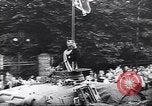 Image of German Panzer III tanks parade in Berlin residential area Berlin Germany, 1945, second 7 stock footage video 65675074099