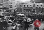 Image of German Panzer III tanks parade in Berlin residential area Berlin Germany, 1945, second 12 stock footage video 65675074099