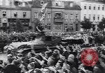 Image of German Panzer III tanks parade in Berlin residential area Berlin Germany, 1945, second 16 stock footage video 65675074099