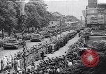 Image of German Panzer III tanks parade in Berlin residential area Berlin Germany, 1945, second 23 stock footage video 65675074099
