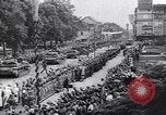 Image of German Panzer III tanks parade in Berlin residential area Berlin Germany, 1945, second 24 stock footage video 65675074099