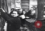 Image of German Panzer III tanks parade in Berlin residential area Berlin Germany, 1945, second 55 stock footage video 65675074099