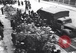 Image of German Panzer III tanks parade in Berlin residential area Berlin Germany, 1945, second 62 stock footage video 65675074099
