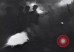 Image of Soviet troops fire katyusha rockets creating fire storms in Berlin Berlin Germany, 1945, second 46 stock footage video 65675074101