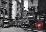 Image Mott Street et Pell dans Chinatown New York City USA, 1939, de la seconde 3 séquences d'archives historiques vidéo 65675074109