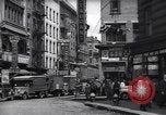Image Mott Street et Pell dans Chinatown New York City USA, 1939, de la seconde 5 séquences d'archives historiques vidéo 65675074109