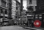 Image Mott Street et Pell dans Chinatown New York City USA, 1939, de la seconde 8 séquences d'archives historiques vidéo 65675074109