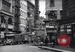 Image Mott Street et Pell dans Chinatown New York City USA, 1939, de la seconde 9 séquences d'archives historiques vidéo 65675074109