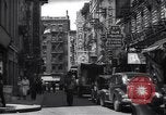 Image Mott Street et Pell dans Chinatown New York City USA, 1939, de la seconde 22 séquences d'archives historiques vidéo 65675074109