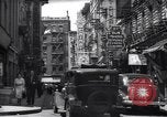 Image Mott Street et Pell dans Chinatown New York City USA, 1939, de la seconde 26 séquences d'archives historiques vidéo 65675074109
