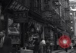 Image Mott Street et Pell dans Chinatown New York City USA, 1939, de la seconde 34 séquences d'archives historiques vidéo 65675074109