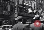 Image Mott Street et Pell dans Chinatown New York City USA, 1939, de la seconde 40 séquences d'archives historiques vidéo 65675074109