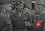 Standbild General Omar Bradley Berlin Deutschland, 1945, aus Sekunde 17 historischem Filmmaterial Videoclip 65675074130