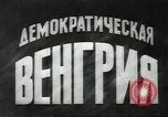 Image of Hungarian workers Budapest Hungary, 1948, second 3 stock footage video 65675074137