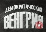 Image of Hungarian workers Budapest Hungary, 1948, second 4 stock footage video 65675074137