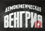 Image of Hungarian workers Budapest Hungary, 1948, second 6 stock footage video 65675074137