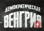 Image of Hungarian workers Budapest Hungary, 1948, second 7 stock footage video 65675074137