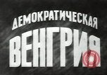 Image of Hungarian workers Budapest Hungary, 1948, second 8 stock footage video 65675074137