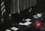 Standbild NS-Ärzte während der Nürnberger Prozesse Nürnberg Deutschland, 1946, aus Sekunde 46 historischem Filmmaterial Videoclip 65675074149