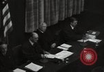 Standbild NS-Ärzte während der Nürnberger Prozesse Nürnberg Deutschland, 1946, aus Sekunde 49 historischem Filmmaterial Videoclip 65675074149