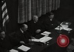 Standbild NS-Ärzte während der Nürnberger Prozesse Nürnberg Deutschland, 1946, aus Sekunde 59 historischem Filmmaterial Videoclip 65675074149