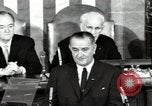 Immagine di Il presidente Lyndon Johnson Washington DC USA, 1965, secondo 32 filmato di repertorio 65675074187