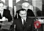 Immagine di Il presidente Lyndon Johnson Washington DC USA, 1965, secondo 45 filmato di repertorio 65675074187