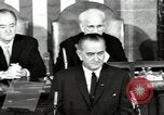 Immagine di Il presidente Lyndon Johnson Washington DC USA, 1965, secondo 53 filmato di repertorio 65675074187