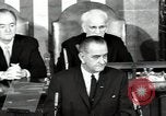 Immagine di Il presidente Lyndon Johnson Washington DC USA, 1965, secondo 55 filmato di repertorio 65675074187