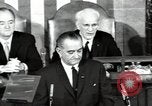 Immagine di Il presidente Lyndon Johnson Washington DC USA, 1965, secondo 56 filmato di repertorio 65675074187