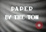 Standbild Papier produzierenden Werk Segezha Karelo-Finnish Sowjetischen Sozialistischen Republik, 1947, aus Sekunde 5 historischem Filmmaterial Videoclip 65675074205