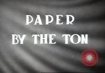 Standbild Papier produzierenden Werk Segezha Karelo-Finnish Sowjetischen Sozialistischen Republik, 1947, aus Sekunde 6 historischem Filmmaterial Videoclip 65675074205