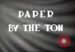 Standbild Papier produzierenden Werk Segezha Karelo-Finnish Sowjetischen Sozialistischen Republik, 1947, aus Sekunde 7 historischem Filmmaterial Videoclip 65675074205