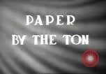 Standbild Papier produzierenden Werk Segezha Karelo-Finnish Sowjetischen Sozialistischen Republik, 1947, aus Sekunde 8 historischem Filmmaterial Videoclip 65675074205