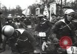 Standbild Motorrad Rennen Moskau Russland Sowjetunion, 1947, aus Sekunde 11 historischem Filmmaterial Videoclip 65675074216
