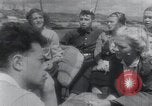 Image of young communist men and women Stalingrad Russia Soviet Union, 1945, second 20 stock footage video 65675074222
