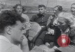 Image of young communist men and women Stalingrad Russia Soviet Union, 1945, second 24 stock footage video 65675074222