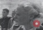Image of young communist men and women Stalingrad Russia Soviet Union, 1945, second 33 stock footage video 65675074222