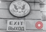 Standbild US-Botschaft Moskau Russland Sowjetunion, 1947, aus Sekunde 46 historischem Filmmaterial Videoclip 65675074225