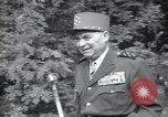 Image of Alphonse Juin European Theater, 1952, second 7 stock footage video 65675074237