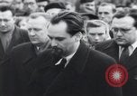 Image of Czech people Prague Czechoslovakia, 1953, second 31 stock footage video 65675074247