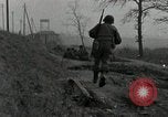 Standbild US Artillerie Beschuss St Stephan's Cathedral Vieux-Brisach Deutschland, 1945, aus Sekunde 3 historischem Filmmaterial Videoclip 65675074265