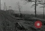 Standbild US Artillerie Beschuss St Stephan's Cathedral Vieux-Brisach Deutschland, 1945, aus Sekunde 5 historischem Filmmaterial Videoclip 65675074265