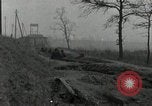 Standbild US Artillerie Beschuss St Stephan's Cathedral Vieux-Brisach Deutschland, 1945, aus Sekunde 7 historischem Filmmaterial Videoclip 65675074265