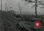 Standbild US Artillerie Beschuss St Stephan's Cathedral Vieux-Brisach Deutschland, 1945, aus Sekunde 8 historischem Filmmaterial Videoclip 65675074265
