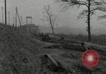 Standbild US Artillerie Beschuss St Stephan's Cathedral Vieux-Brisach Deutschland, 1945, aus Sekunde 9 historischem Filmmaterial Videoclip 65675074265