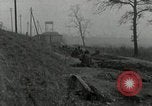 Standbild US Artillerie Beschuss St Stephan's Cathedral Vieux-Brisach Deutschland, 1945, aus Sekunde 11 historischem Filmmaterial Videoclip 65675074265