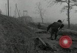 Standbild US Artillerie Beschuss St Stephan's Cathedral Vieux-Brisach Deutschland, 1945, aus Sekunde 15 historischem Filmmaterial Videoclip 65675074265