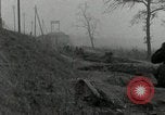 Standbild US Artillerie Beschuss St Stephan's Cathedral Vieux-Brisach Deutschland, 1945, aus Sekunde 16 historischem Filmmaterial Videoclip 65675074265